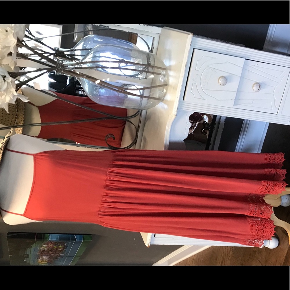 Intimately Free People Dress with Embroidered Hem